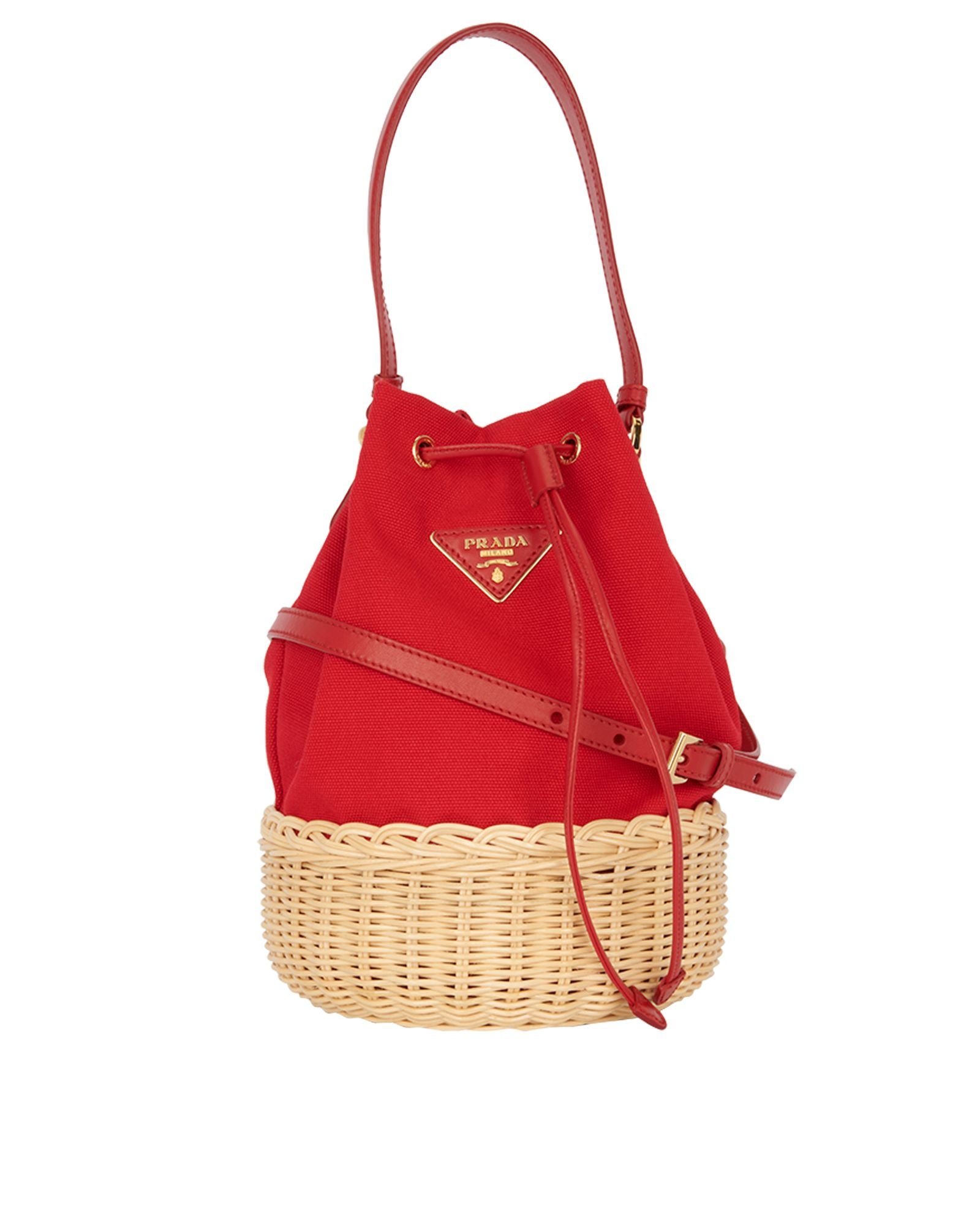 Prada discount rattan bag